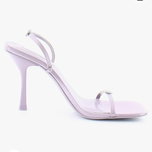 Steve Madden Aislinn Purple Lilac Satin Slide Sandals Size 7 - Picture 4 of 9